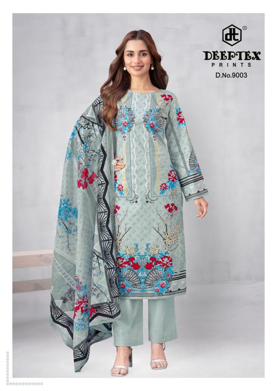 Deeptex roohi zara vol-9 cotton dress material wholesale shop